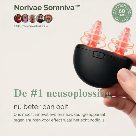 Norivae Somniva™ | Subtiele Neusstimulatie voor Herstellende Nachten