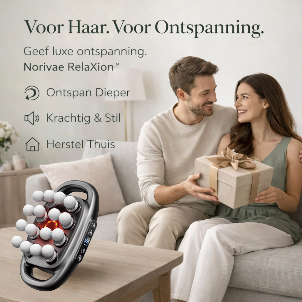 Norivae RelaXion™ | Geavanceerde ontspanning voor spierherstel & diepe ontspanning