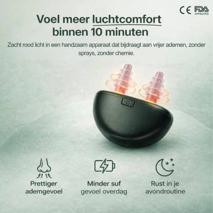 Norivae Somniva™ | Subtiele Neusstimulatie voor Herstellende Nachten