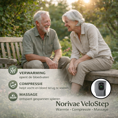 Norivae VeloStep | Warmte, Compressie & Massage voor je Enkels