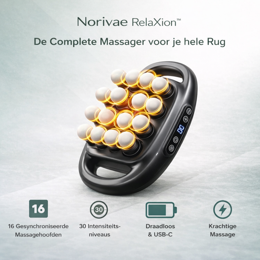 Norivae RelaXion™ | Geavanceerde ontspanning voor spierherstel & diepe ontspanning