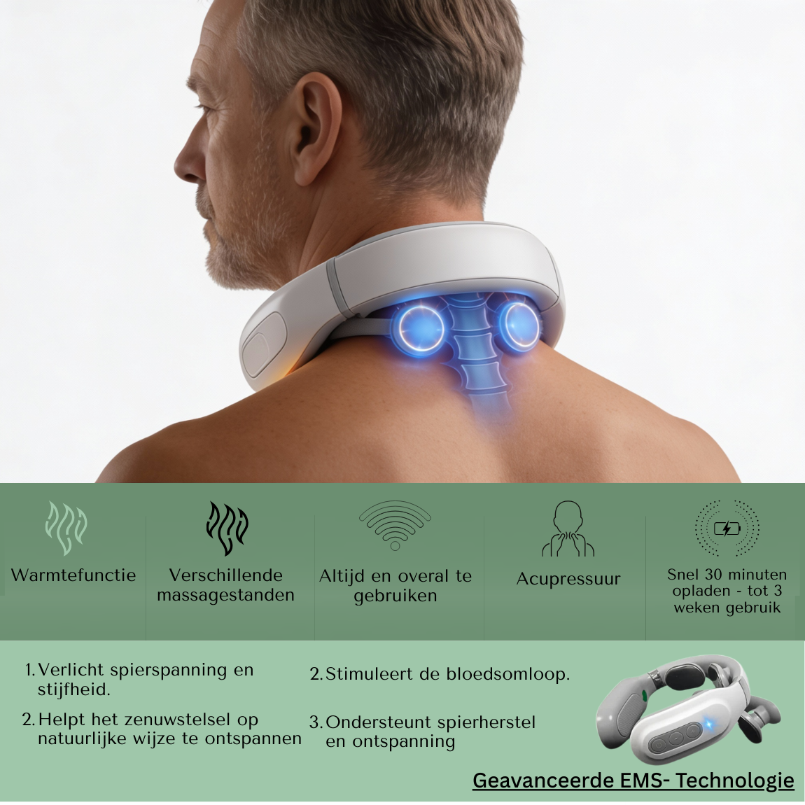 Norivae Restore™ | Nek & Schouder Ontspanning