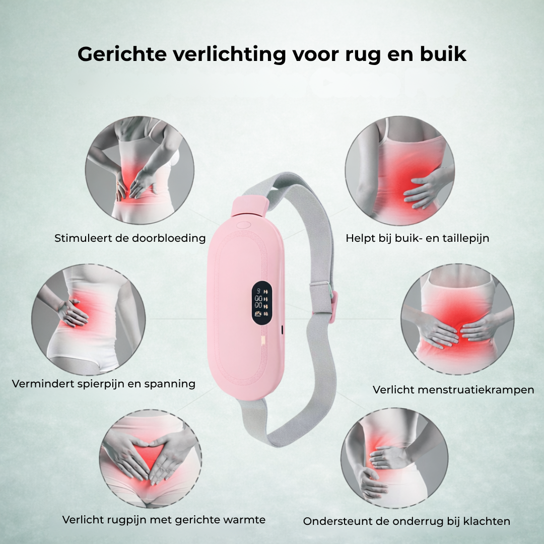 Norivae Calora™ | Draagbare warmte bij krampen & spanning